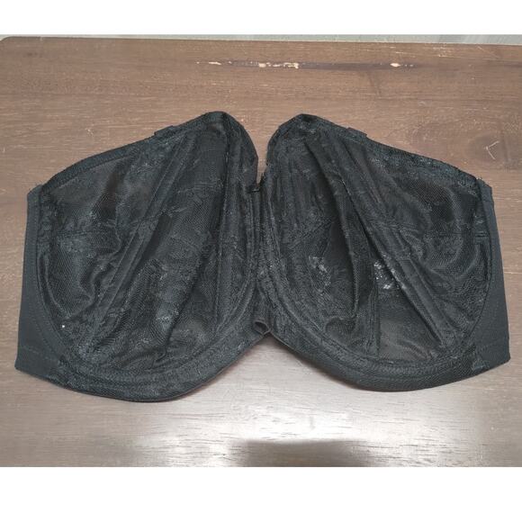 Goddess NWT Size 34I Verity GD700213 Black Underwire Full Coverage Strapless Bra - Picture 2 of 8